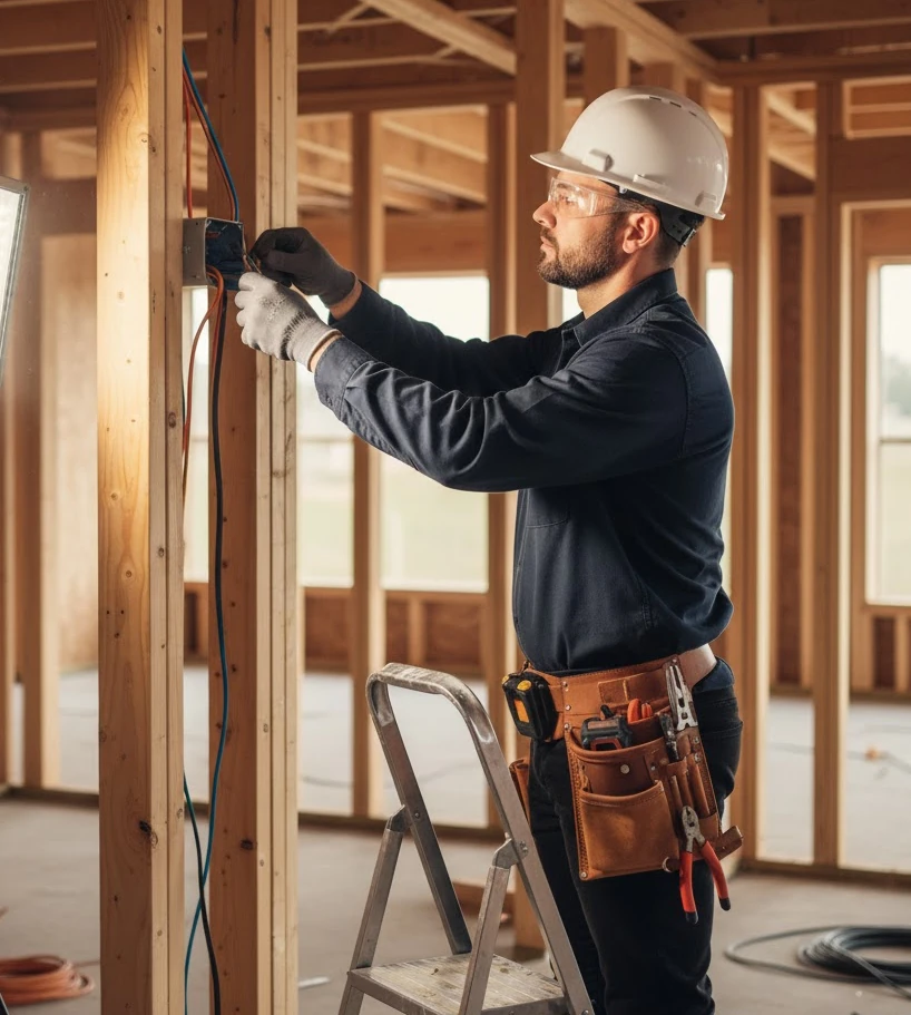 Why Us? Professional electrician