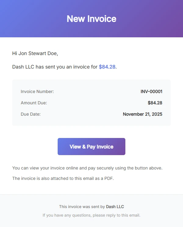Payment configuration